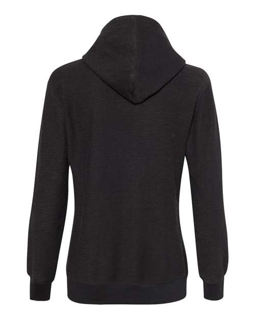 J. America Women’s French Terry Sport Lace Scuba Hooded Sweatshirt thumbnail 4