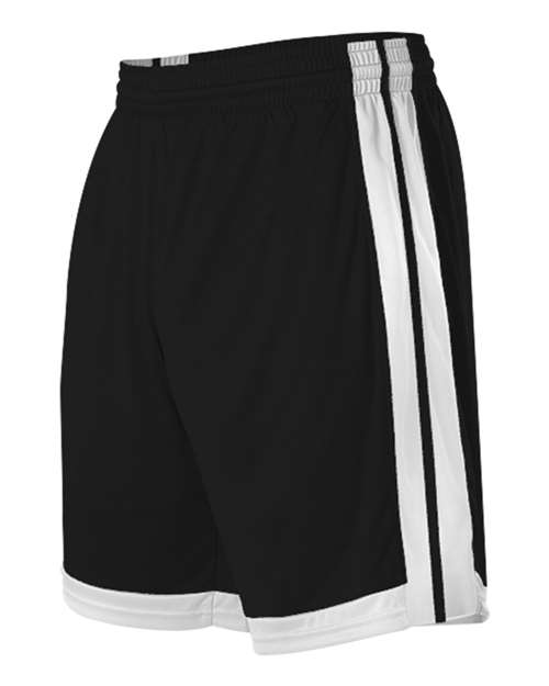Alleson Athletic Women's Single Ply Basketball Shorts thumbnail 2