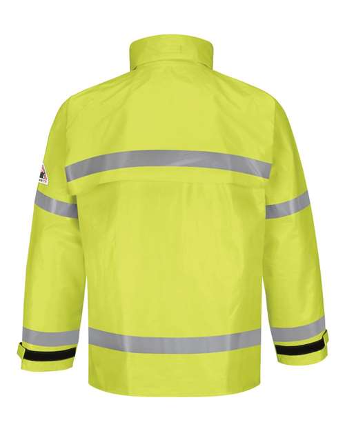 Bulwark Men's Hi-Visibility Flame-Resistant Rain Jacket thumbnail 3