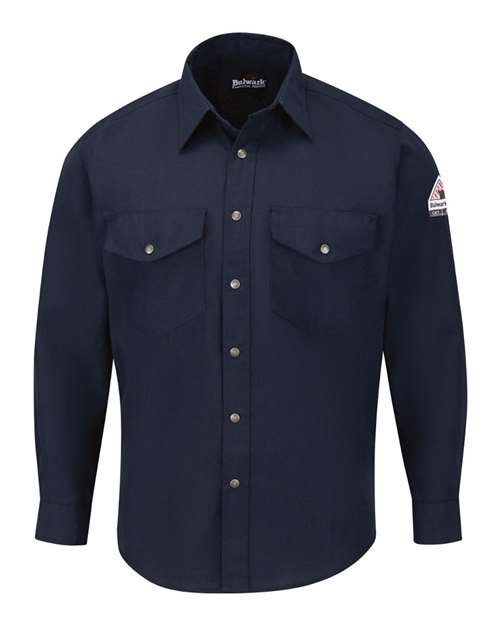 Bulwark Men's Tall Snap-Front Uniform Shirt - Nomex® IIIA 4.5 oz. thumbnail 2