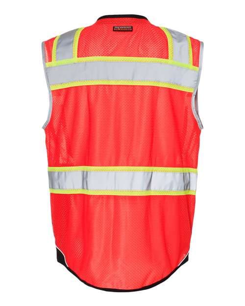 Kishigo Unisex Premium Black Series® Black Bottom Class 2 Vest thumbnail 3