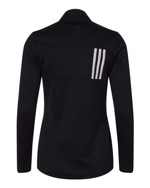 Adidas Women's 3-Stripes Double Knit Full-Zip Jacket thumbnail 4