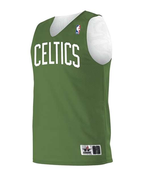 Alleson Athletic Men's NBA Logo'd Reversible Jersey thumbnail 2