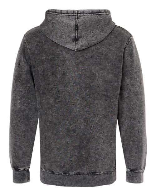 Independent Trading Co. Unisex Midweight Mineral Wash Hooded Sweatshirt thumbnail 4