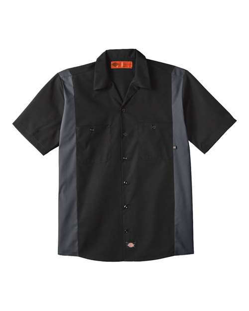 Dickies Men's Tall Industrial Colorblocked Short Sleeve Shirt thumbnail 2