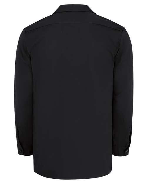 Dickies Men's Industrial Cotton Long Sleeve Work Shirt thumbnail 3