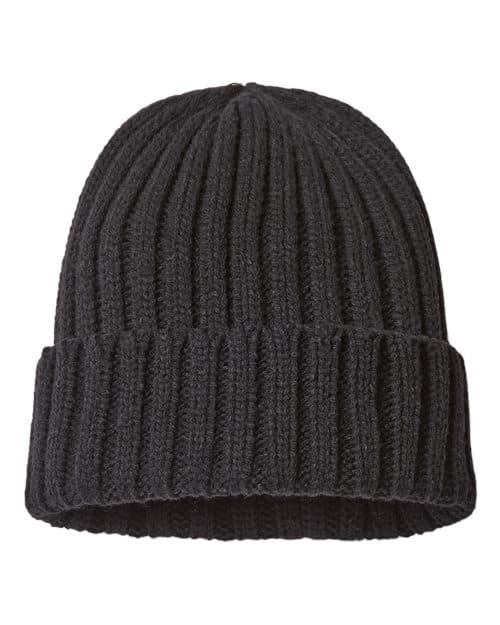 Atlantis Headwear Sustainable Cable Knit Cuffed Beanie thumbnail 3