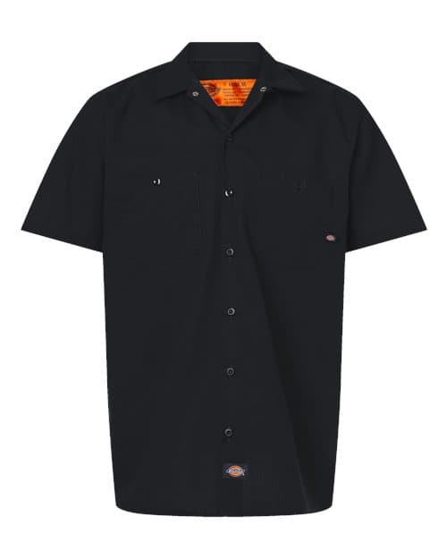 Dickies Men's Tall Industrial Short Sleeve Work Shirt thumbnail 3