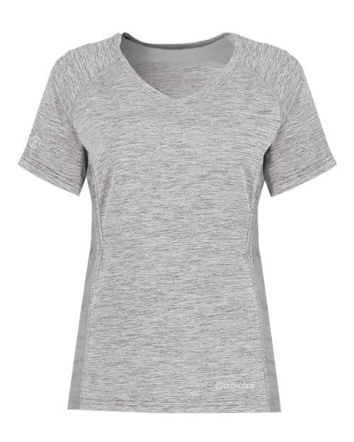 Holloway Women's Electrify CoolCore® V-Neck T-Shirt thumbnail 2