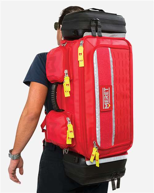 MERET OMNI™ PRO X Red Convertible Backpack Bag thumbnail 2