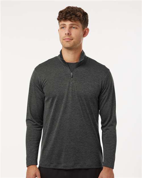AllPro Men's Pro-Lock Performance Mélange Quarter-Zip Pullover thumbnail 2