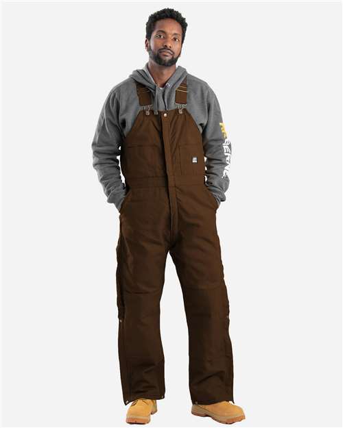 Berne Apparel Men's Heritage Insulated Bib Overall thumbnail 2