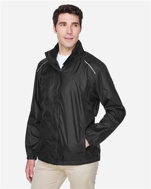 CORE365 Men's Climate Seam Sealed Lightweight Variegated Ripstop Jacket thumbnail 6