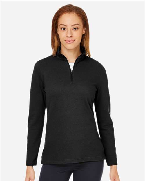 Devon & Jones Women's New Classics® Performance Quarter-Zip Pullover thumbnail 2