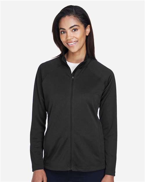 Devon & Jones Women's Stretch Tech-Shell® Compass Full-Zip Jacket thumbnail 2