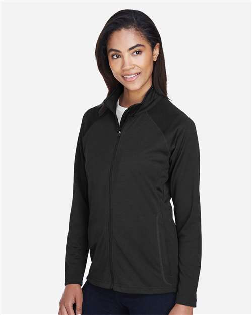 Devon & Jones Women's Stretch Tech-Shell® Compass Full-Zip Jacket thumbnail 6