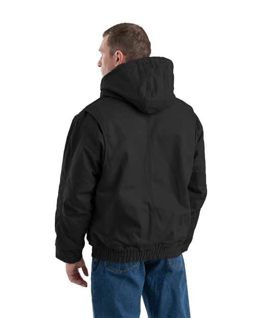 Berne Apparel Men's Flame-Resistant Hooded Jacket thumbnail 3