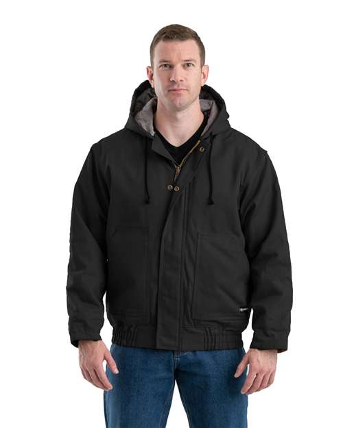 Berne Apparel Men's Flame-Resistant Hooded Jacket thumbnail 2