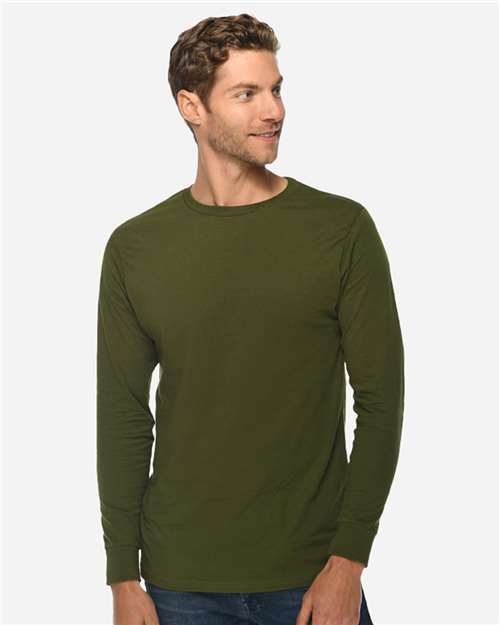 Lane Seven Unisex Heavyweight Long Sleeve Tee thumbnail 2