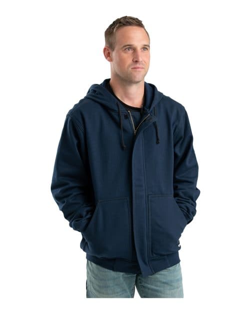 Berne Apparel Men's Tall Flame-Resistant Hooded Sweatshirt thumbnail 5