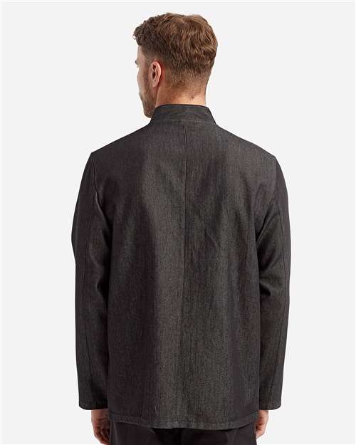Artisan Collection by Reprime Unisex Denim Chef's Jacket thumbnail 5