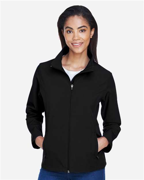 Team 365 Women's Leader Soft Shell Jacket thumbnail 2