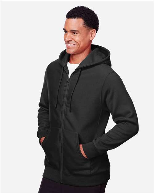 Team 365 Unisex Zone HydroSport™ Heavyweight Full-Zip Hooded Sweatshirt thumbnail 6