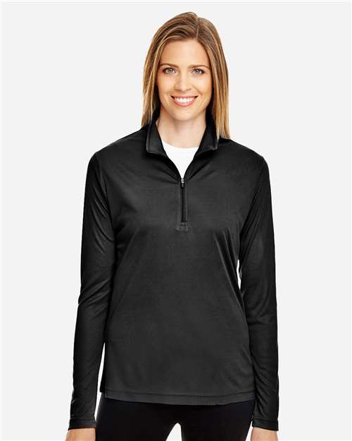 Team 365 Women's Zone Performance Quarter-Zip Pullover thumbnail 2