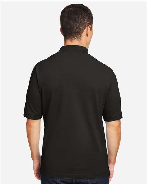 Harriton Men's Pique Polo thumbnail 5