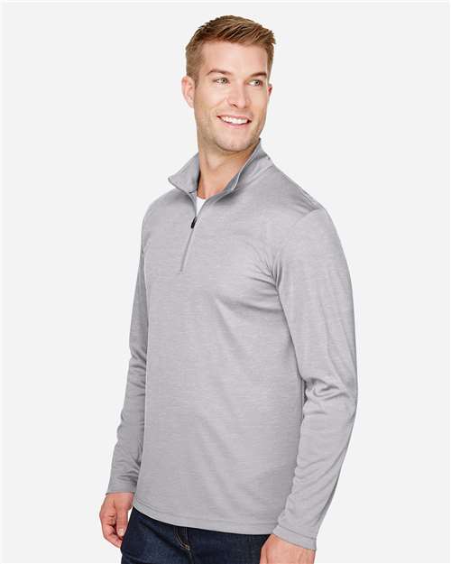 Team 365 Men's Zone Sonic Heather Performance Quarter-Zip Pullover thumbnail 6