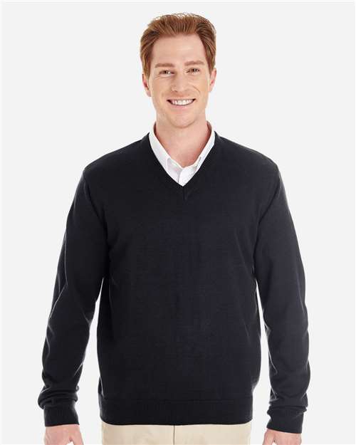 Harriton Men's Pilbloc™ V-Neck Sweater thumbnail 2