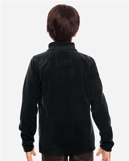 Team 365 Youth Campus Microfleece Jacket thumbnail 5