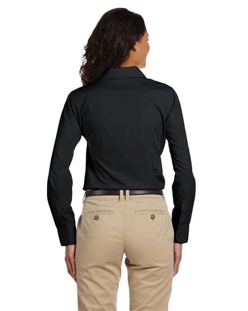 Harriton Women's Essential Poplin thumbnail 3