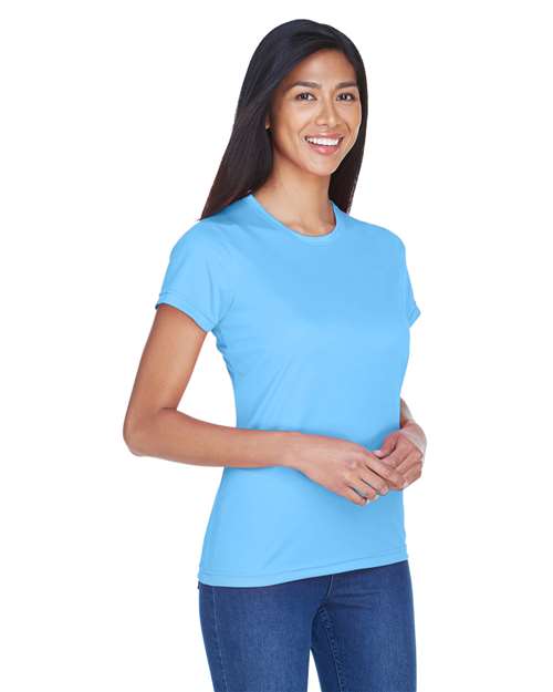 UltraClub Women's Cool & Dry Sport Performance Interlock T-shirt thumbnail 5