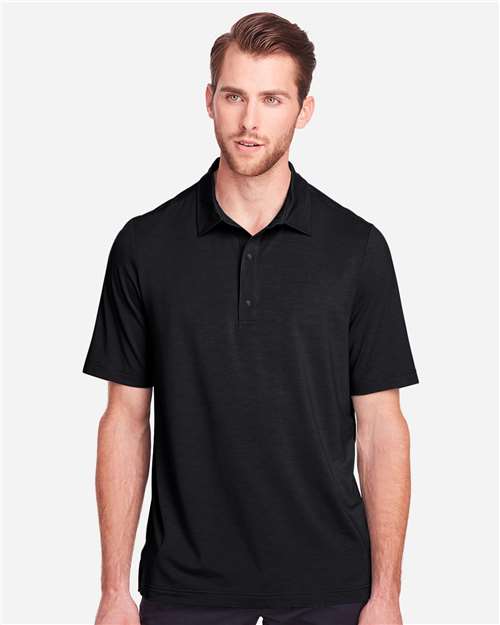 North End Men's JAQ Snap-Up Stretch Performance Polo thumbnail 2