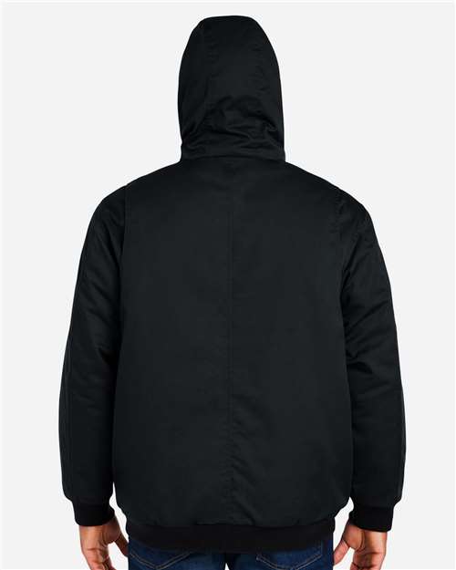 Harriton Unisex Tall ClimaBloc® Heavyweight Hooded Full-Zip Jacket thumbnail 5