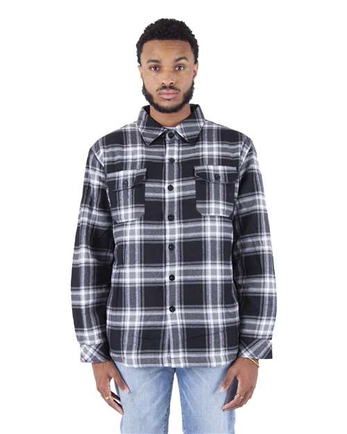 Shaka Wear Unisex Plaid Jacket thumbnail 2