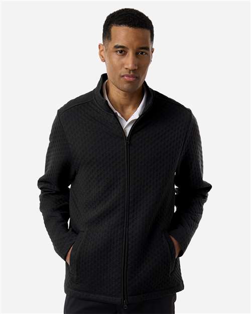 Devon & Jones Men's Berkeley Textured Full-Zip Jacket thumbnail 2