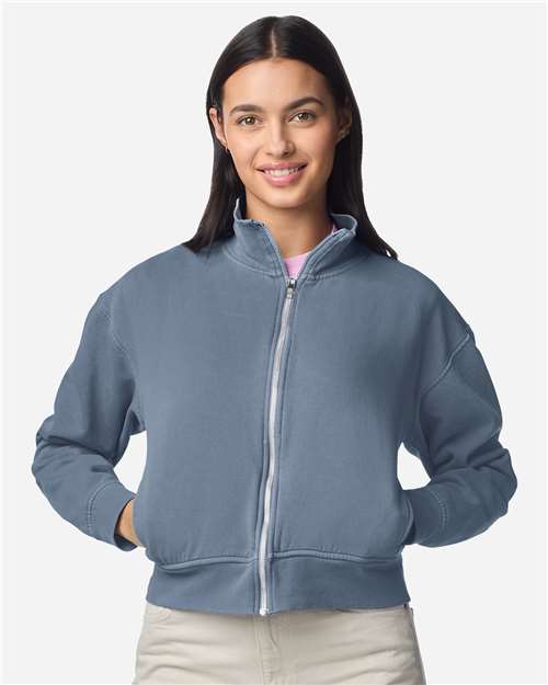 Comfort Colors Women's Garment-Dyed Full-Zip Jacket thumbnail 2