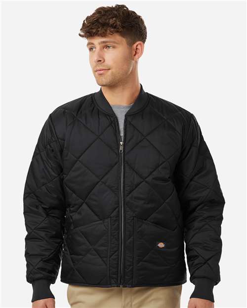 Dickies Men's Diamond Quilted Jacket thumbnail 2