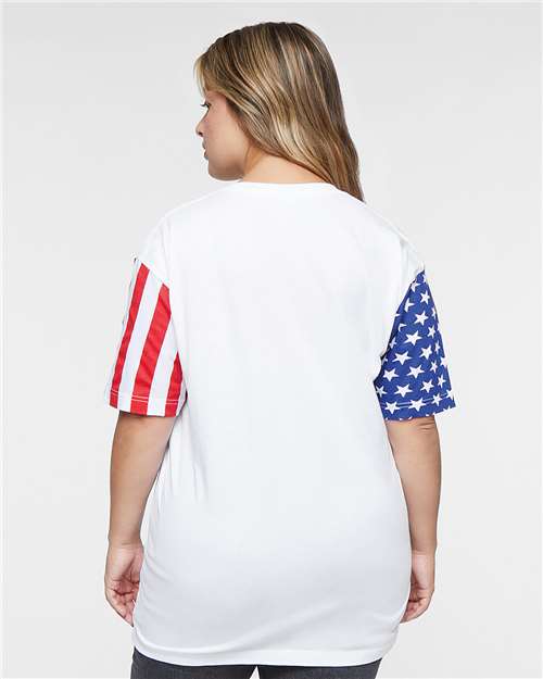 Code Five Unisex Stars & Stripes Tee thumbnail 5