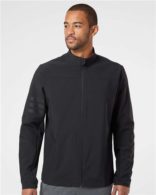 Adidas Men's Wind Resistant Full-Zip Jacket thumbnail 2