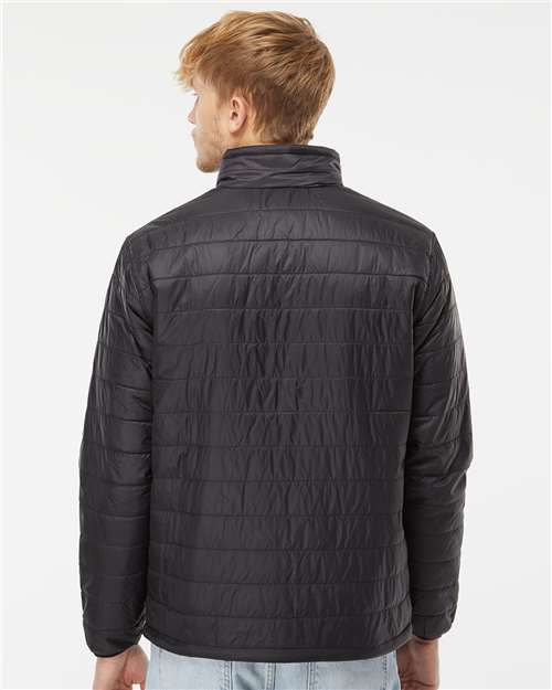 Independent Trading Co. Men's Puffer Jacket thumbnail 5
