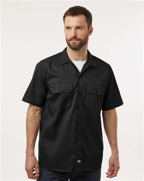 Dickies Men's Tall Short Sleeve Work Shirt thumbnail 2