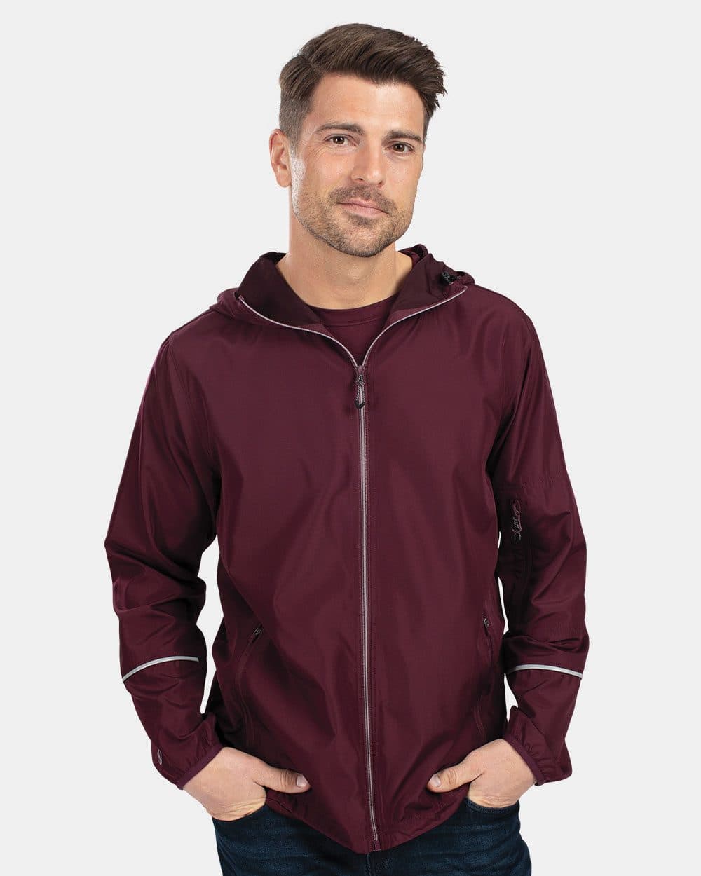 Holloway Men's Packable Hooded Jacket
