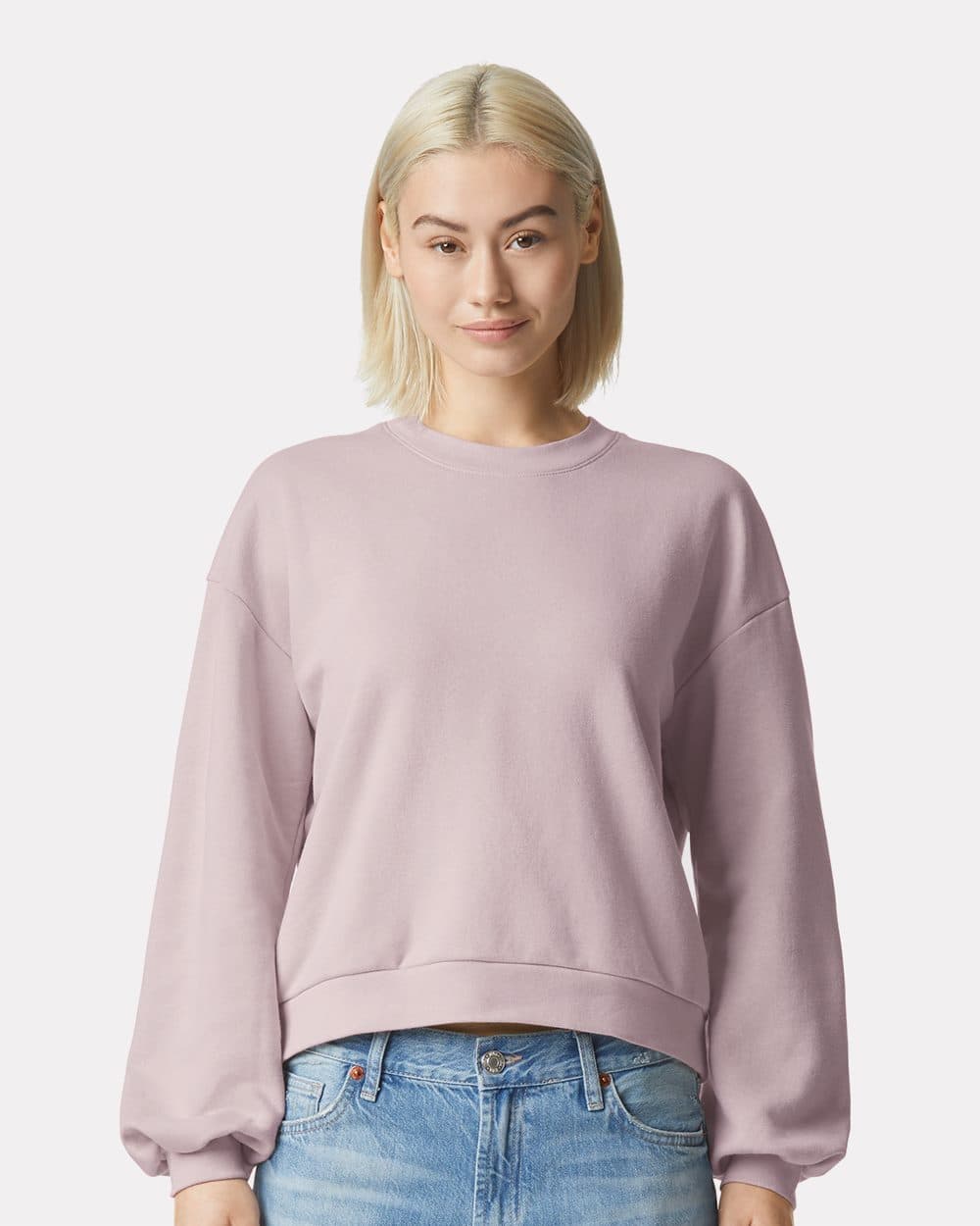 American Apparel Women's ReFlex Fleece Crewneck Sweatshirt