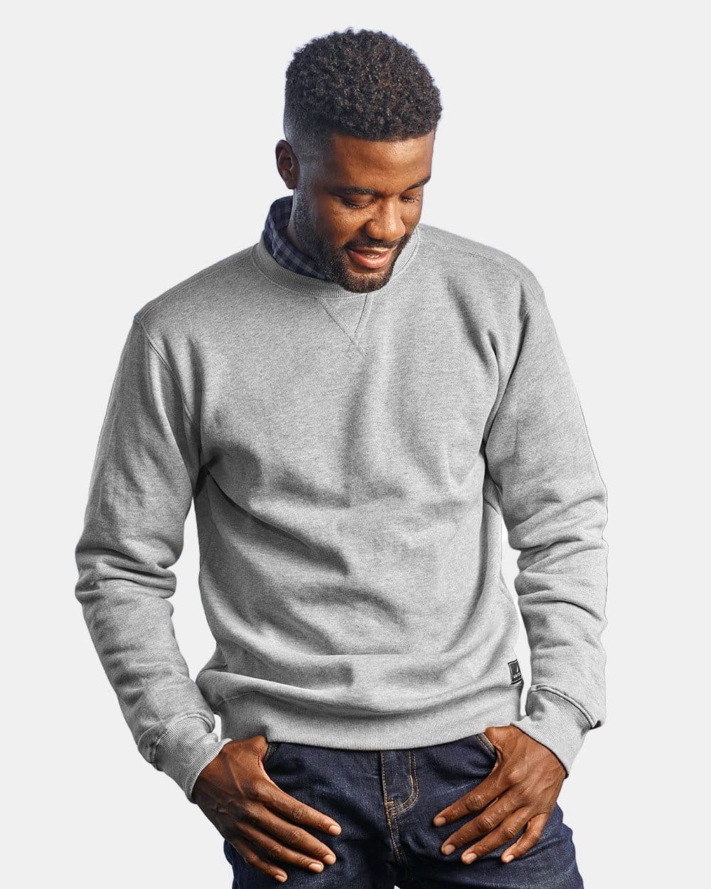 Nautica Unisex Anchor Fleece Crewneck Sweatshirt
