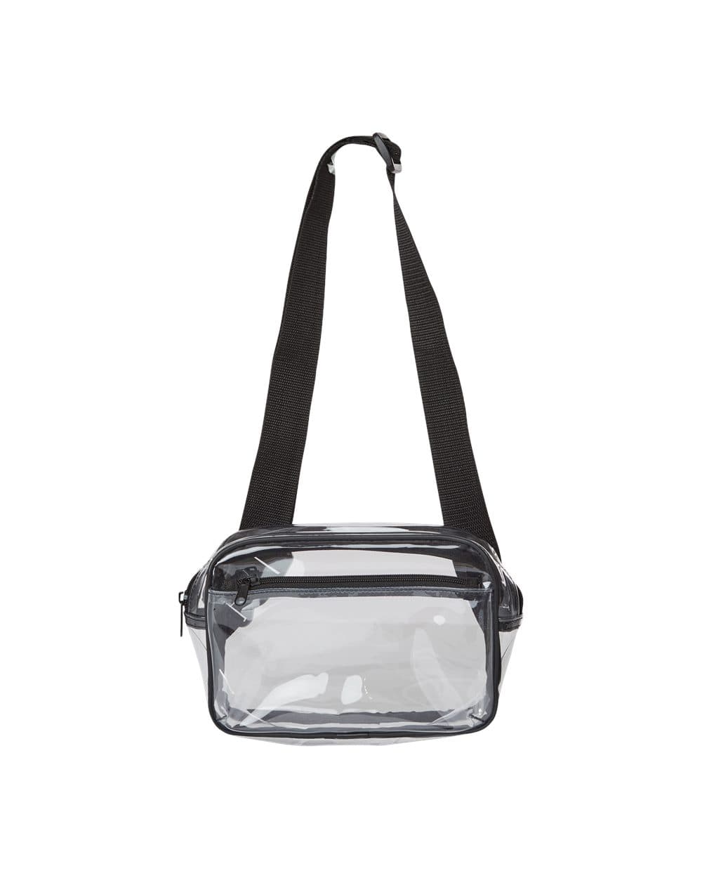 Liberty Bags Clear Stadium 2-Pocket Fanny Pack/Crossbody Bag
