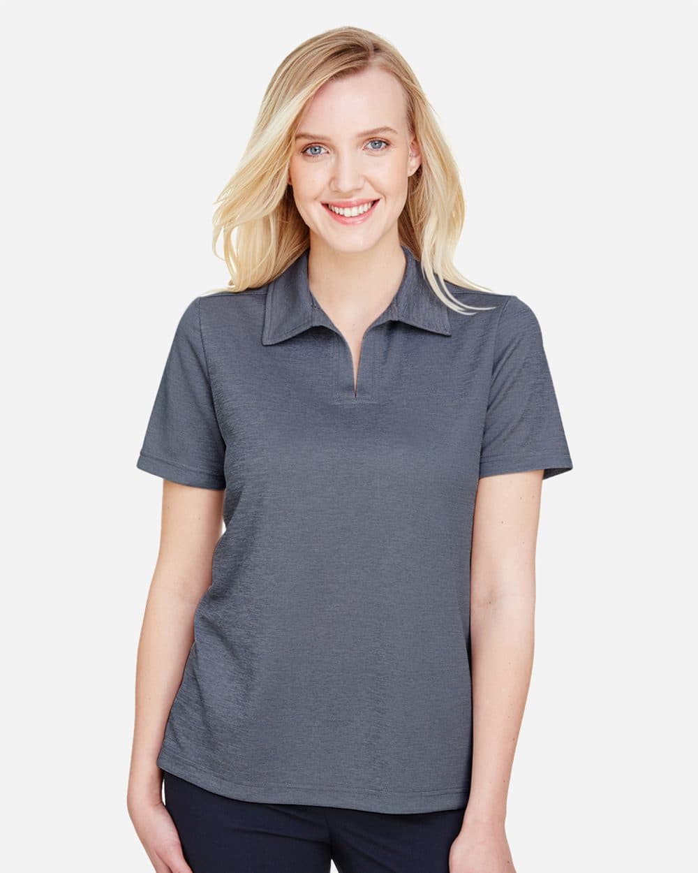 Devon & Jones Women's CrownLux Performance® Address Melange Polo
