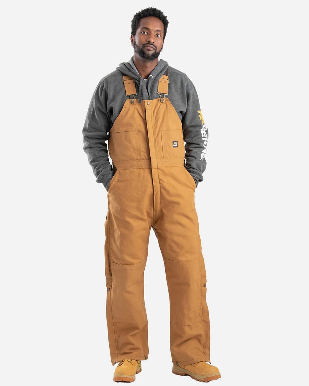 Berne Apparel Men's Tall Heritage Insulated Bib Overall